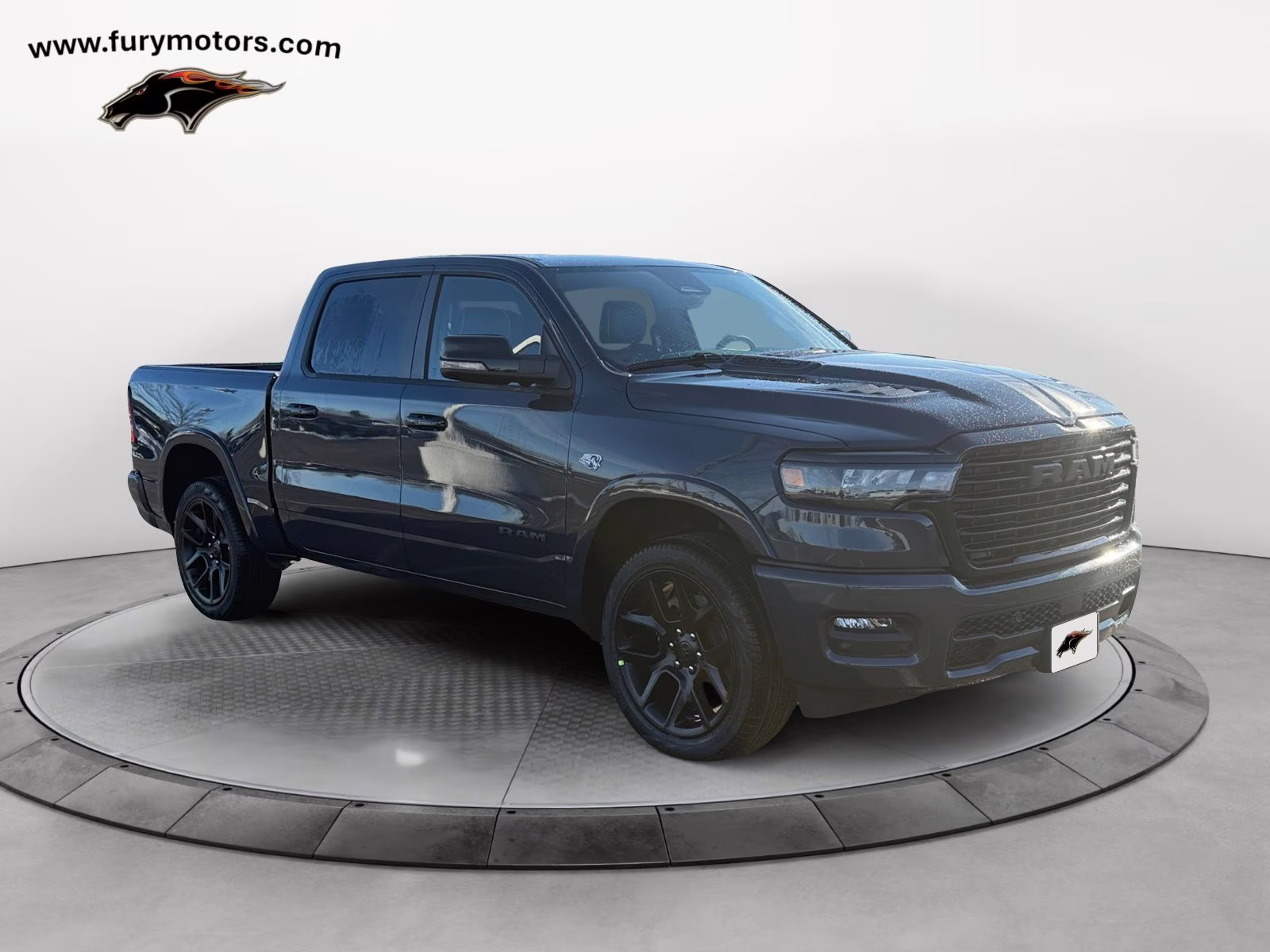 2026 Forged Blue Metallic Ram 1500 Laramie 4X4 Truck