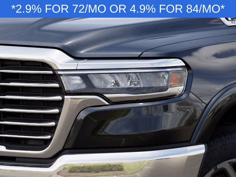 2026 Diamond Black Crystal Pearlcoat Ram 1500 Laramie 4X4 Truck