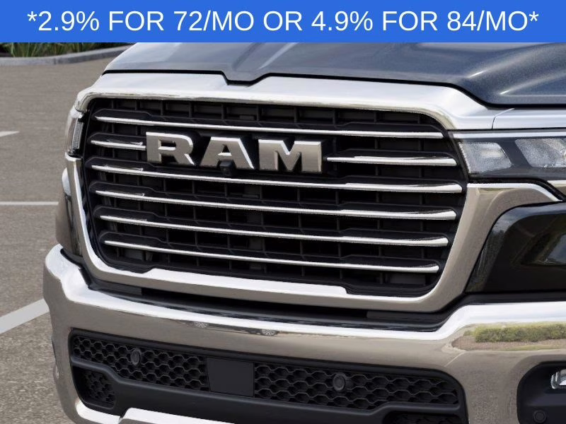 2026 Diamond Black Crystal Pearlcoat Ram 1500 Laramie 4X4 Truck