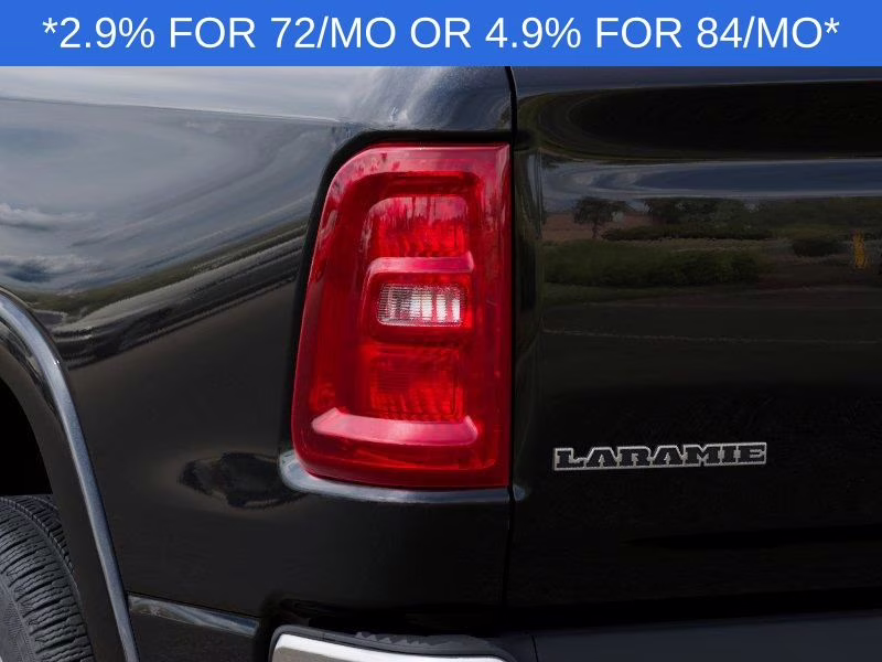 2026 Diamond Black Crystal Pearlcoat Ram 1500 Laramie 4X4 Truck