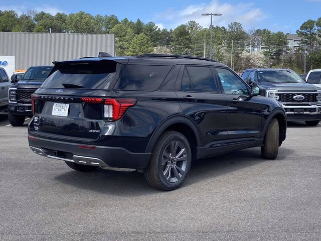 2026 Black Metallic Ford Explorer Active 4X4 SUV