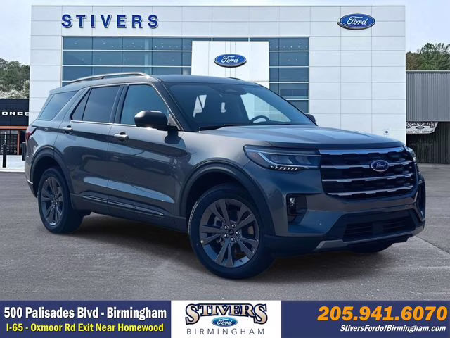 2026 Gray Metallic Ford Explorer Active 4X4 SUV