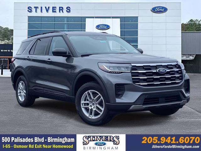 2026 Carbonized Gray Metallic Ford Explorer Active 4X4 SUV