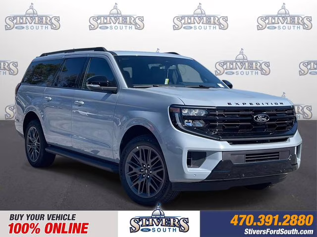 2026 Gray Metallic Ford Expedition Max Platinum 4X4 SUV