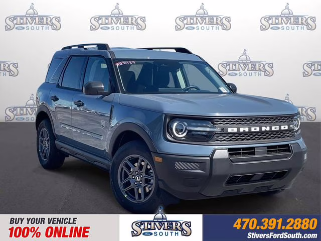 2026 Azure Gray Metallic Ford Bronco Sport Big Bend 4X4 SUV