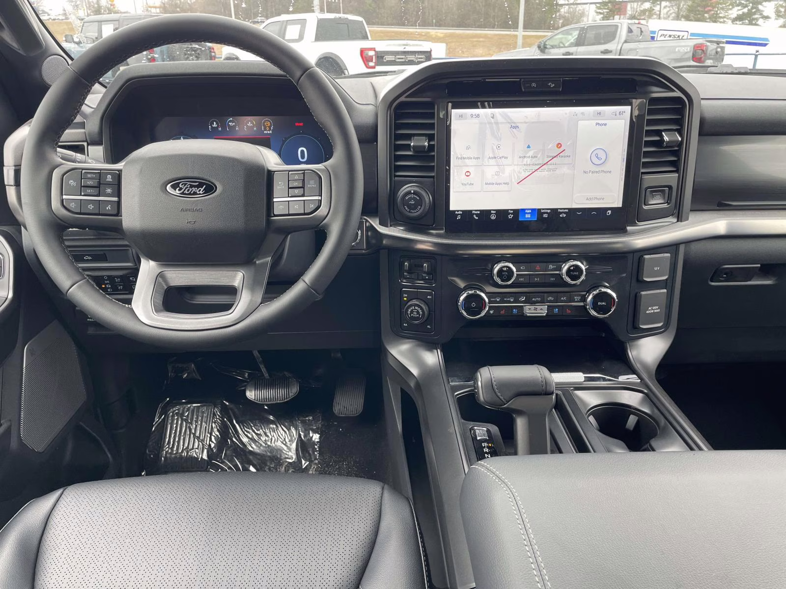 2026 Oxford White Ford F-150 Lariat 4X4 Truck