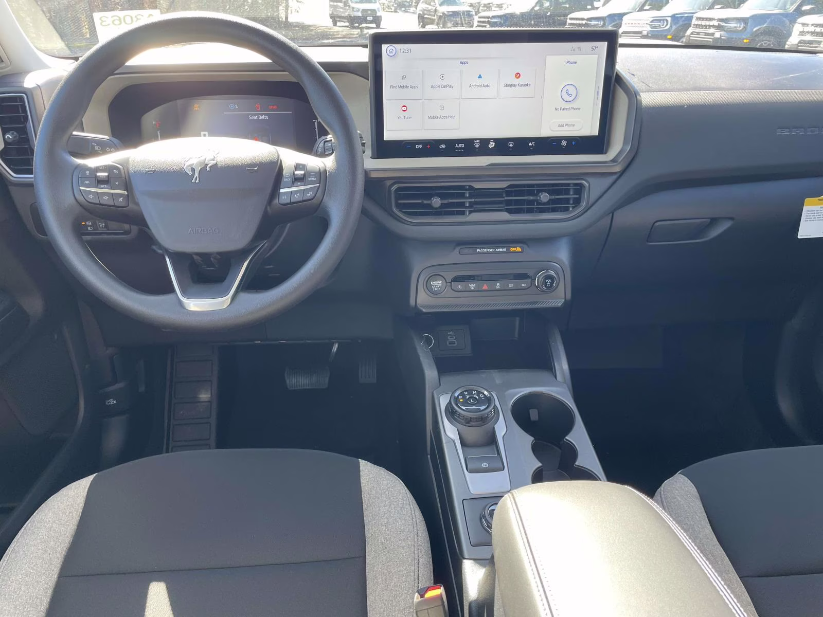 2026 Oxford White Ford Bronco Sport Big Bend 4X4 SUV