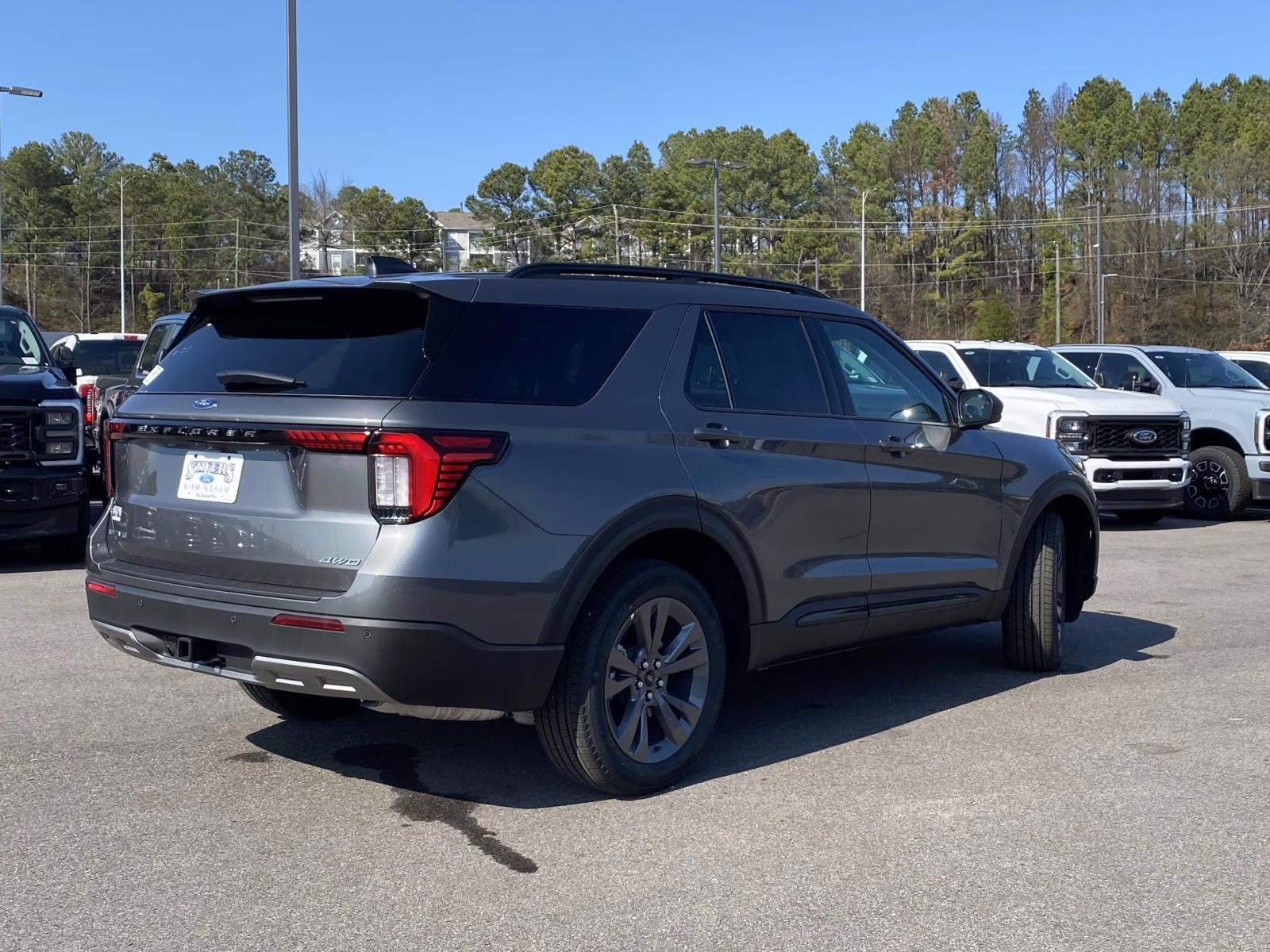 2026 Gray Metallic Ford Explorer Active 4X4 SUV