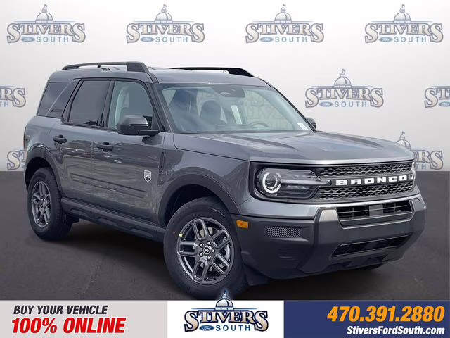 2026 Gray Metallic Ford Bronco Sport Big Bend 4X4 SUV