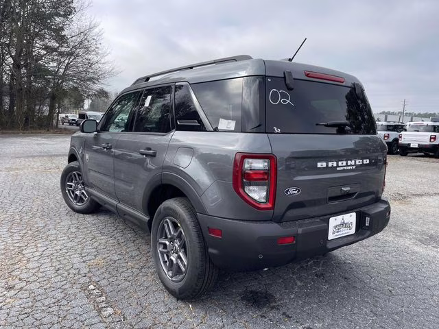 2026 Gray Metallic Ford Bronco Sport Big Bend 4X4 SUV