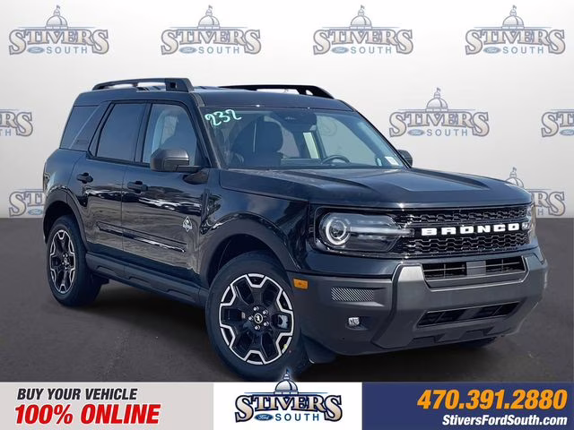 2026 Shadow Black Ford Bronco Sport Outer Banks 4X4 SUV
