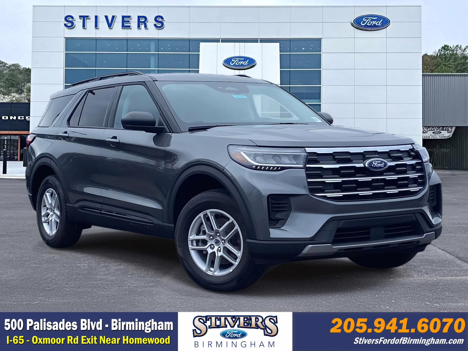2026 Carbonized Gray Metallic Ford Explorer Active 4X4 SUV