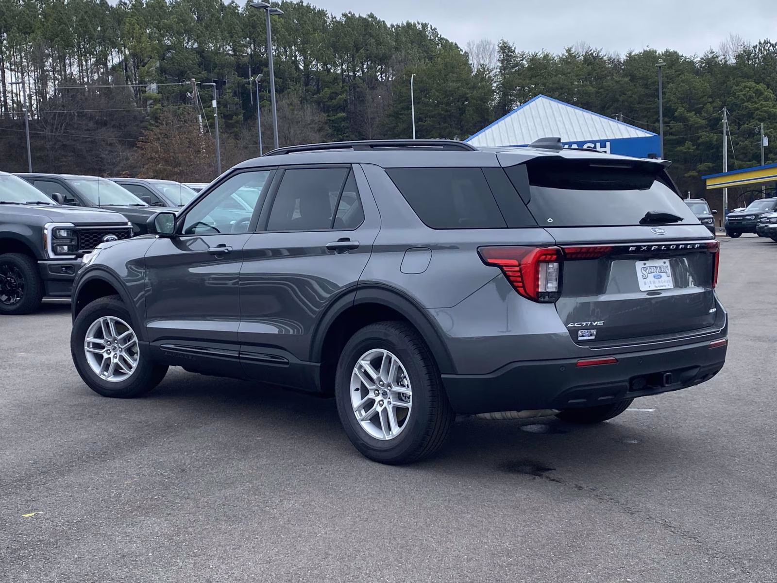 2026 Carbonized Gray Metallic Ford Explorer Active 4X4 SUV