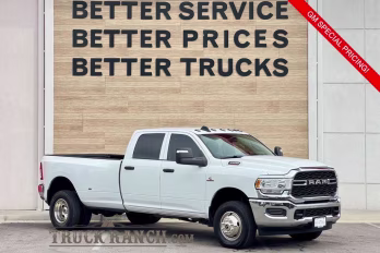 2023 Bright White Clearcoat Ram 3500 Tradesman 4X4 Truck