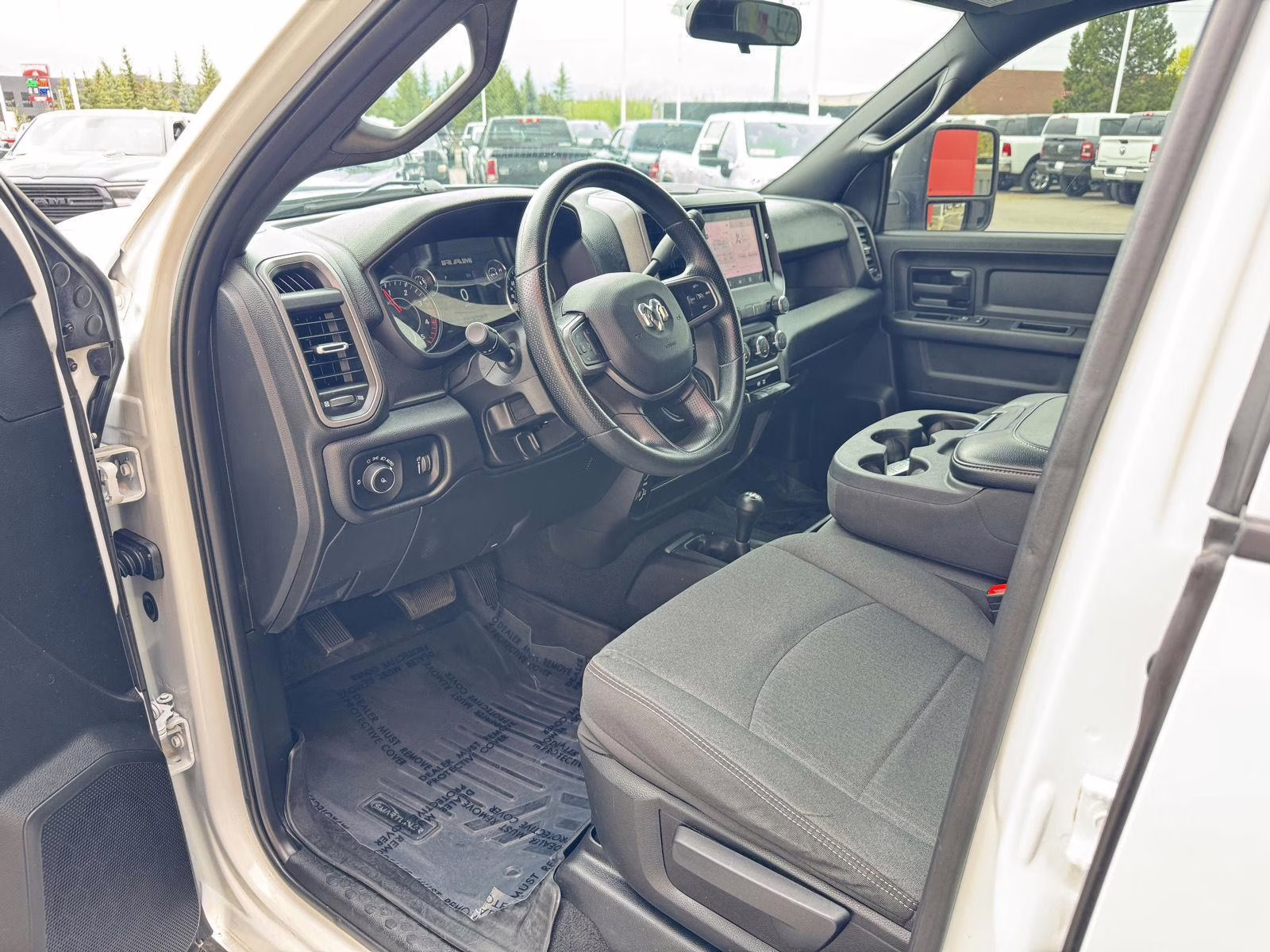 2023 Bright White Clearcoat Ram 3500 Tradesman 4X4 Truck