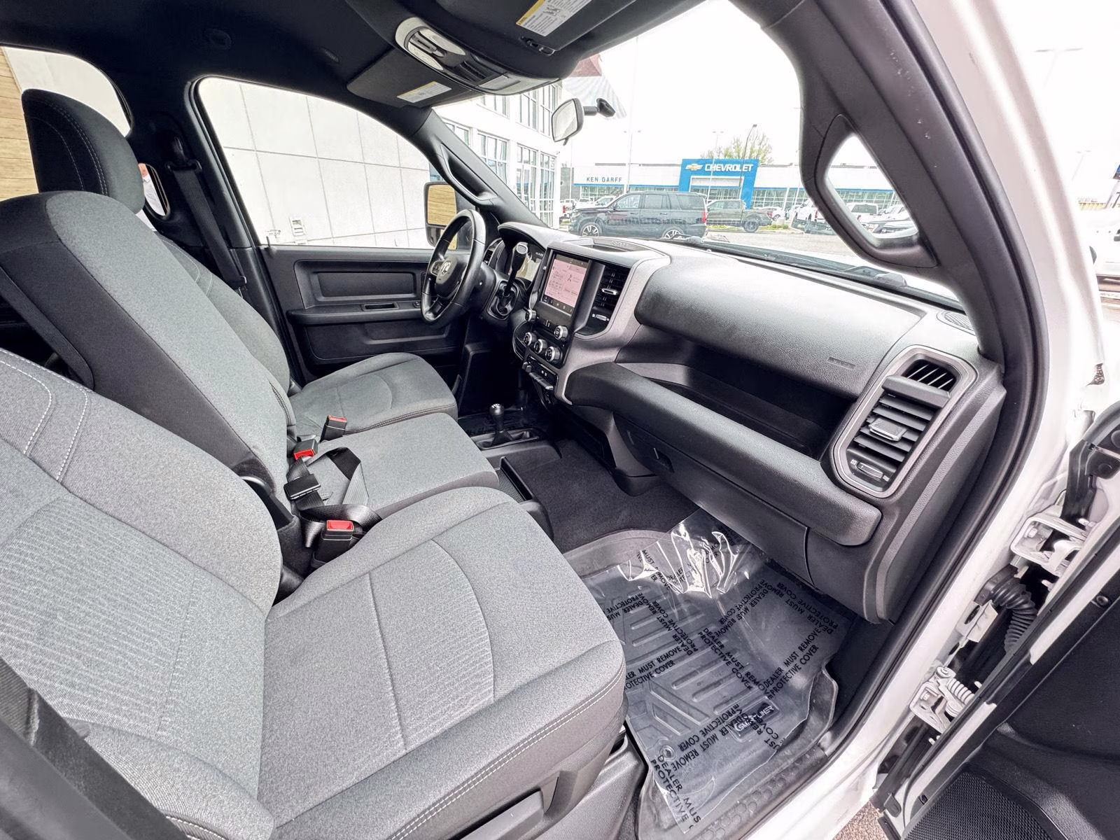 2023 Bright White Clearcoat Ram 3500 Tradesman 4X4 Truck