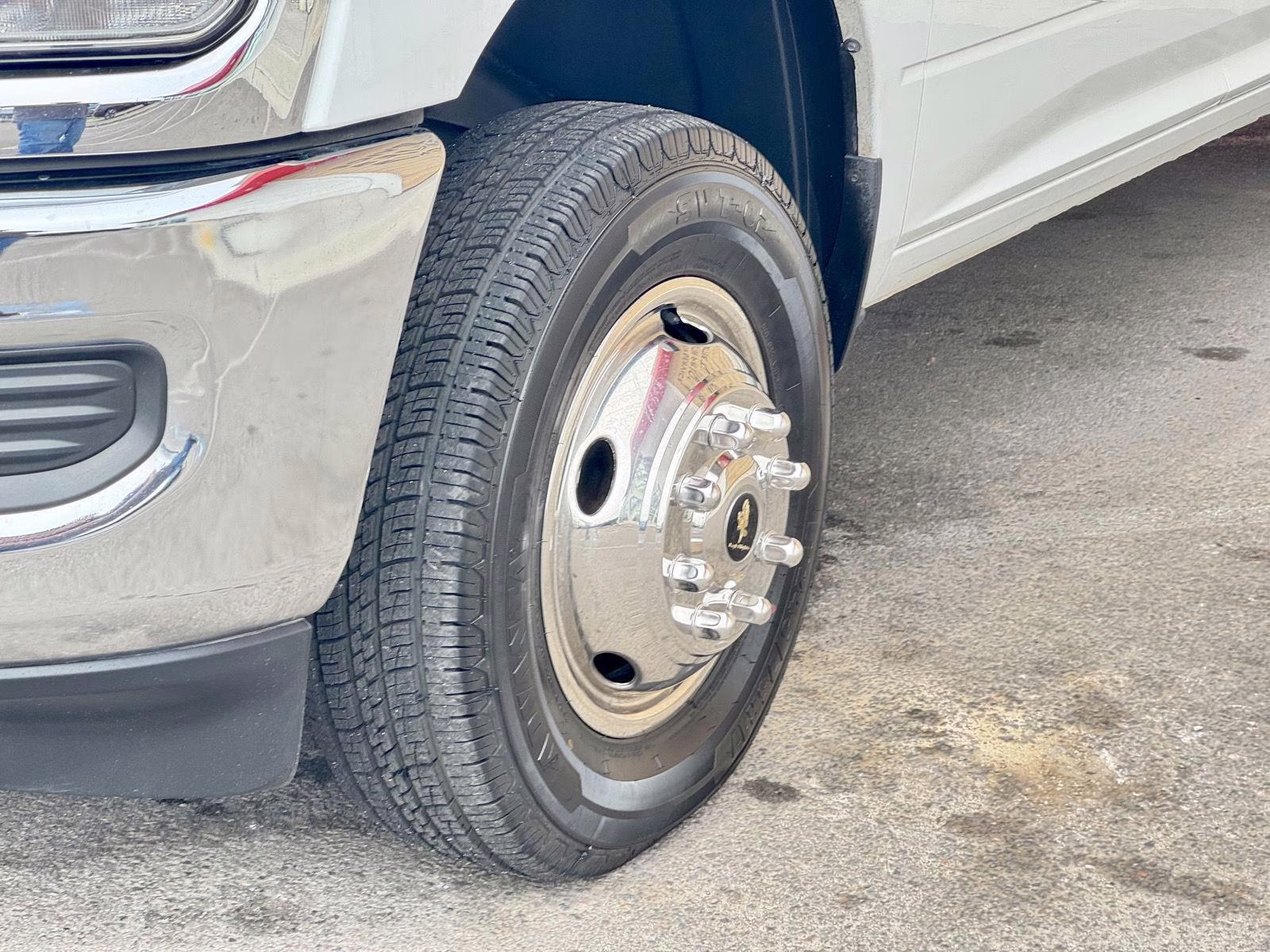 2023 Bright White Clearcoat Ram 3500 Tradesman 4X4 Truck