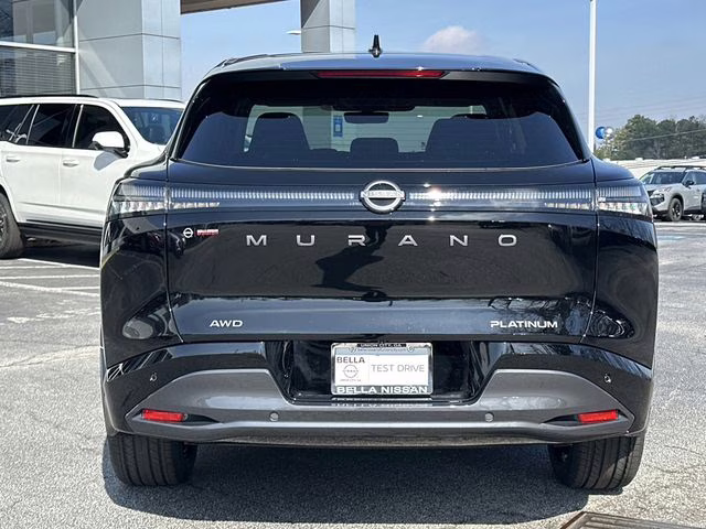 2026 Super Black Nissan Murano Platinum AWD SUV