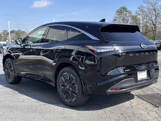 2026 Super Black Nissan Murano Platinum AWD SUV