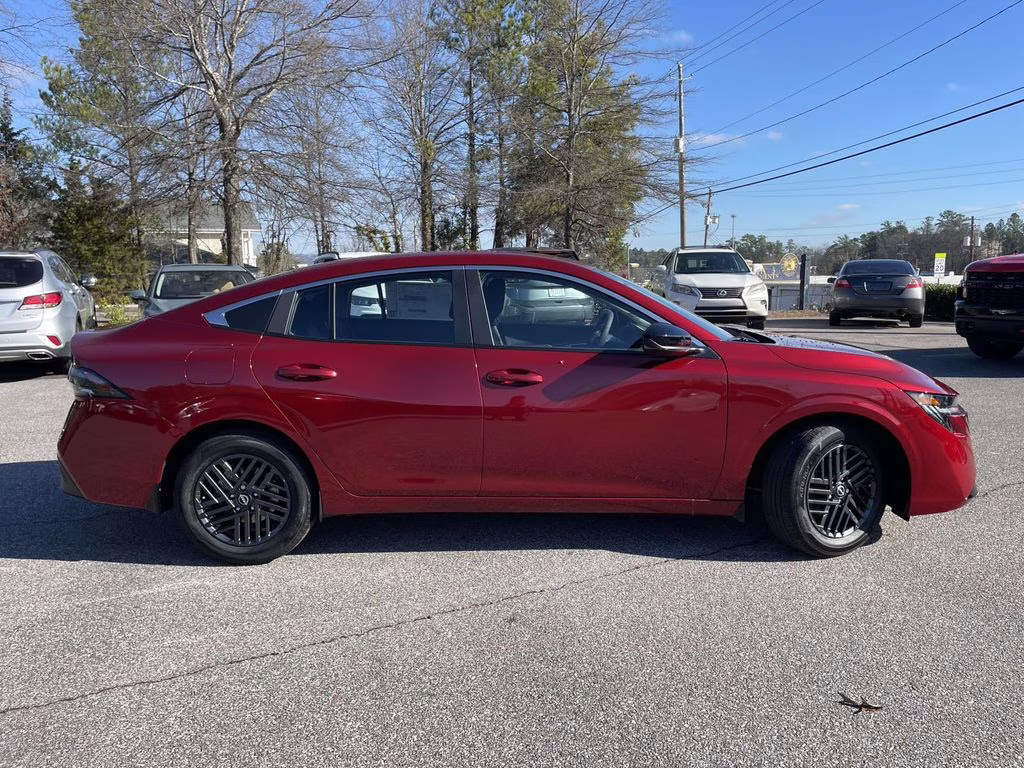 2026 Scarlet Ember Tintcoat Nissan Sentra SV FWD Sedan