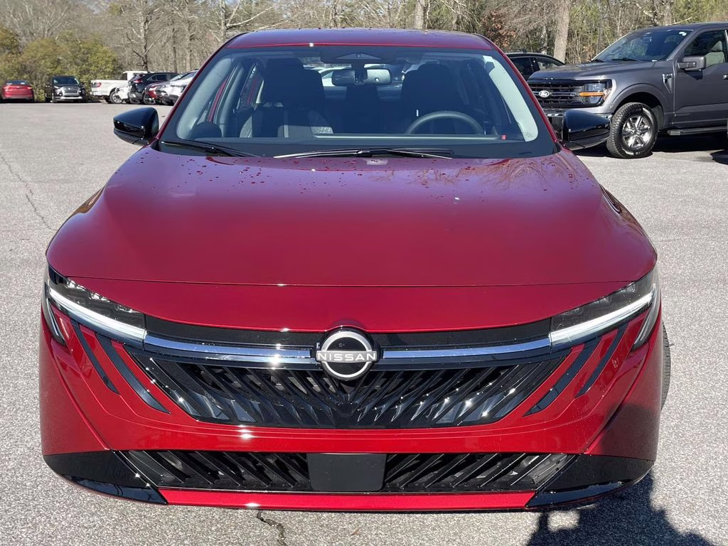 2026 Scarlet Ember Tintcoat Nissan Sentra SV FWD Sedan