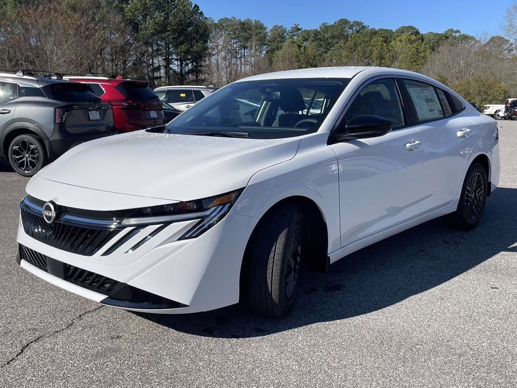 2026 Fresh Powder Nissan Sentra SV FWD Sedan