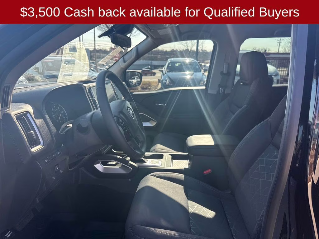 2026 Super Black Nissan Frontier SV 4X4 Truck