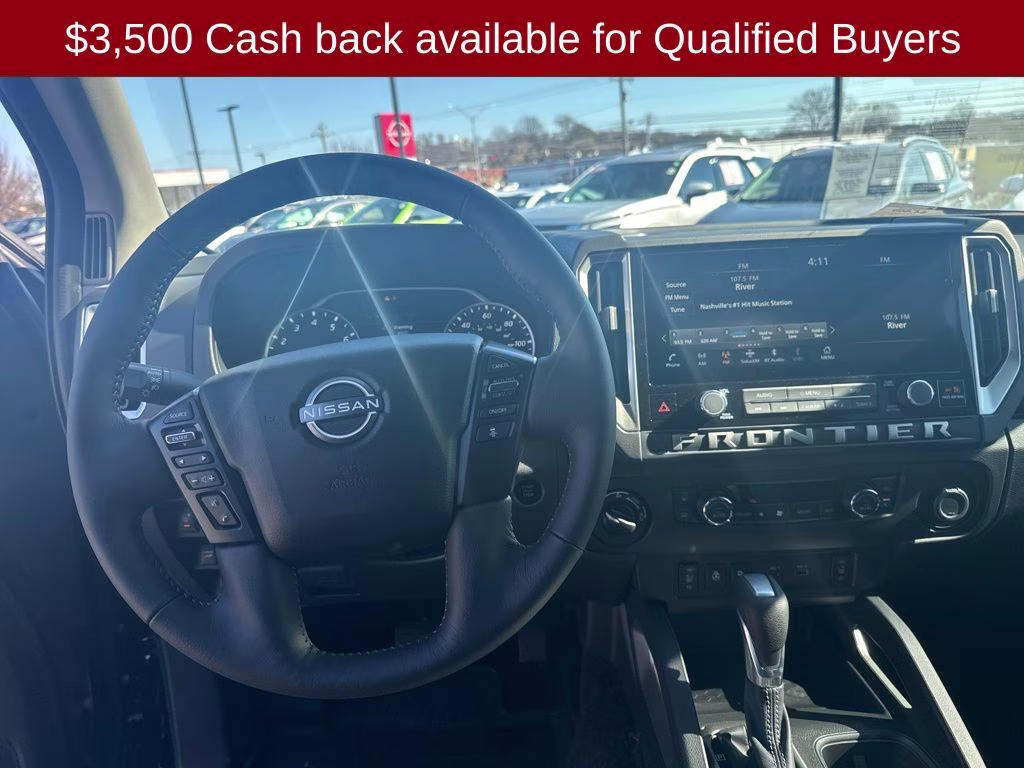 2026 Super Black Nissan Frontier SV 4X4 Truck