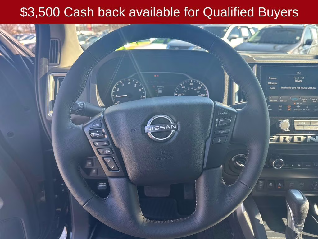 2026 Super Black Nissan Frontier SV 4X4 Truck