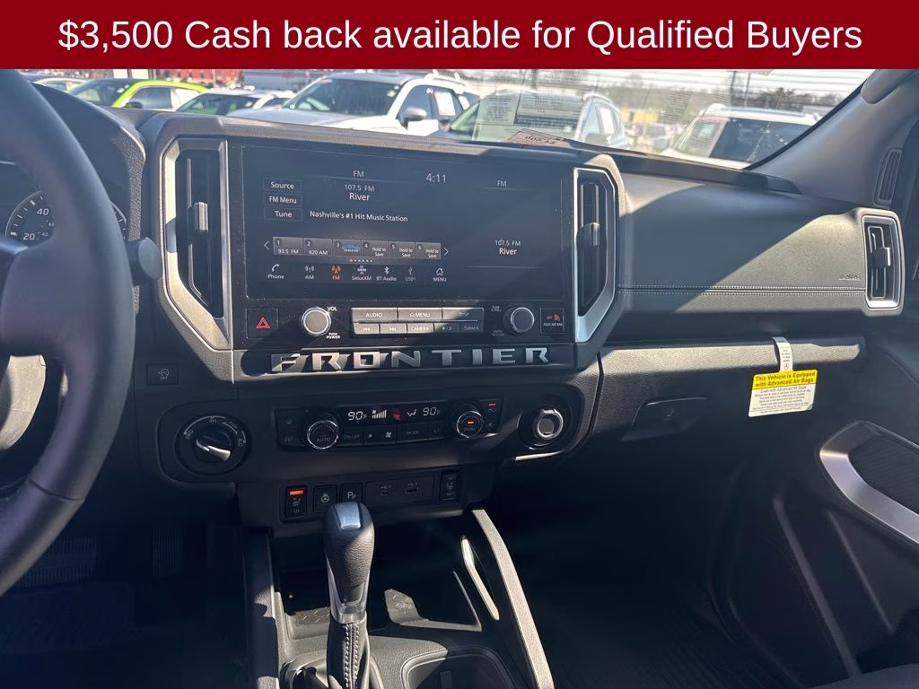 2026 Super Black Nissan Frontier SV 4X4 Truck