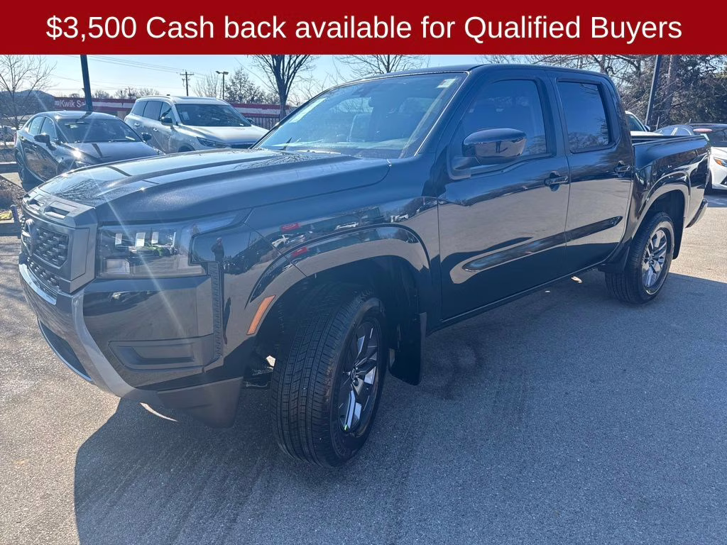 2026 Super Black Nissan Frontier SV 4X4 Truck