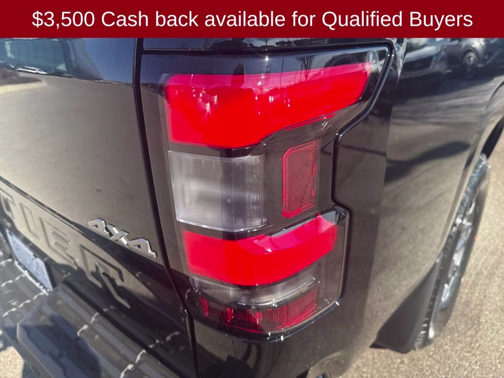 2026 Super Black Nissan Frontier SV 4X4 Truck