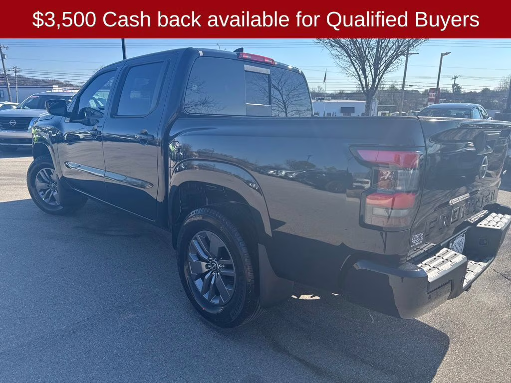 2026 Super Black Nissan Frontier SV 4X4 Truck