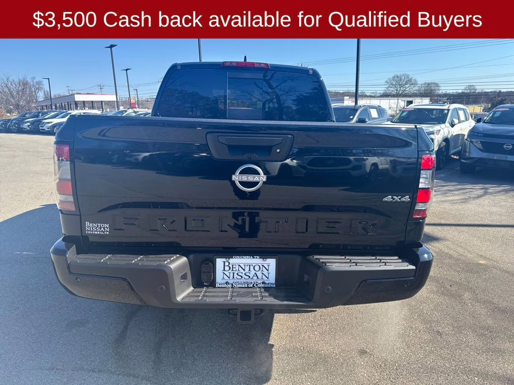 2026 Super Black Nissan Frontier SV 4X4 Truck