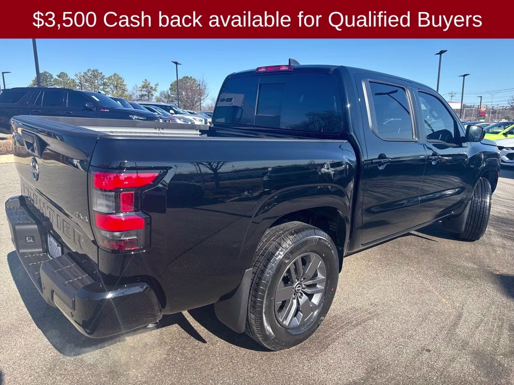 2026 Super Black Nissan Frontier SV 4X4 Truck