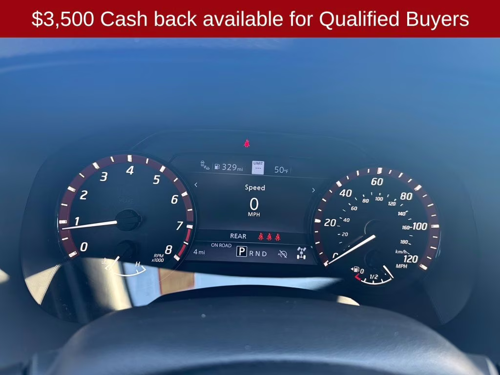 2026 Glacier White Nissan Frontier PRO-4X 4X4 Truck