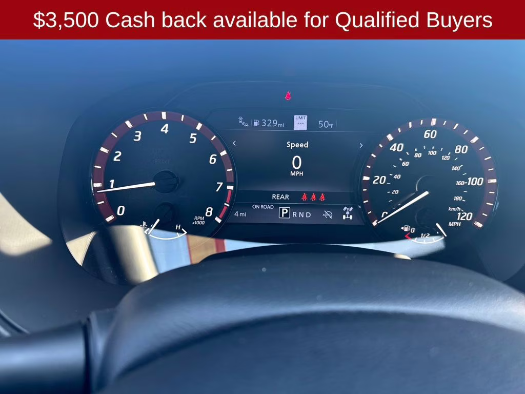 2026 Glacier White Nissan Frontier PRO-4X 4X4 Truck