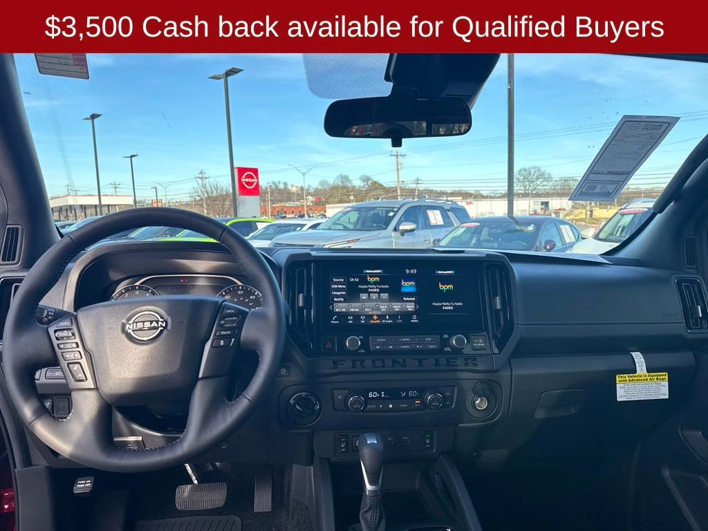 2026 Red Alert Nissan Frontier SV 4X4 Truck