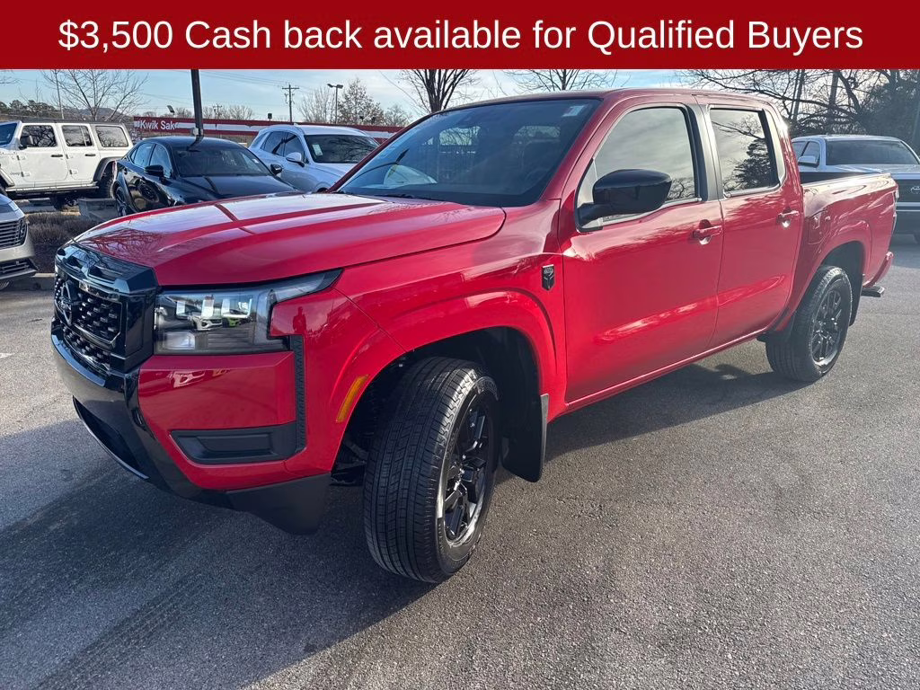 2026 Red Alert Nissan Frontier SV 4X4 Truck