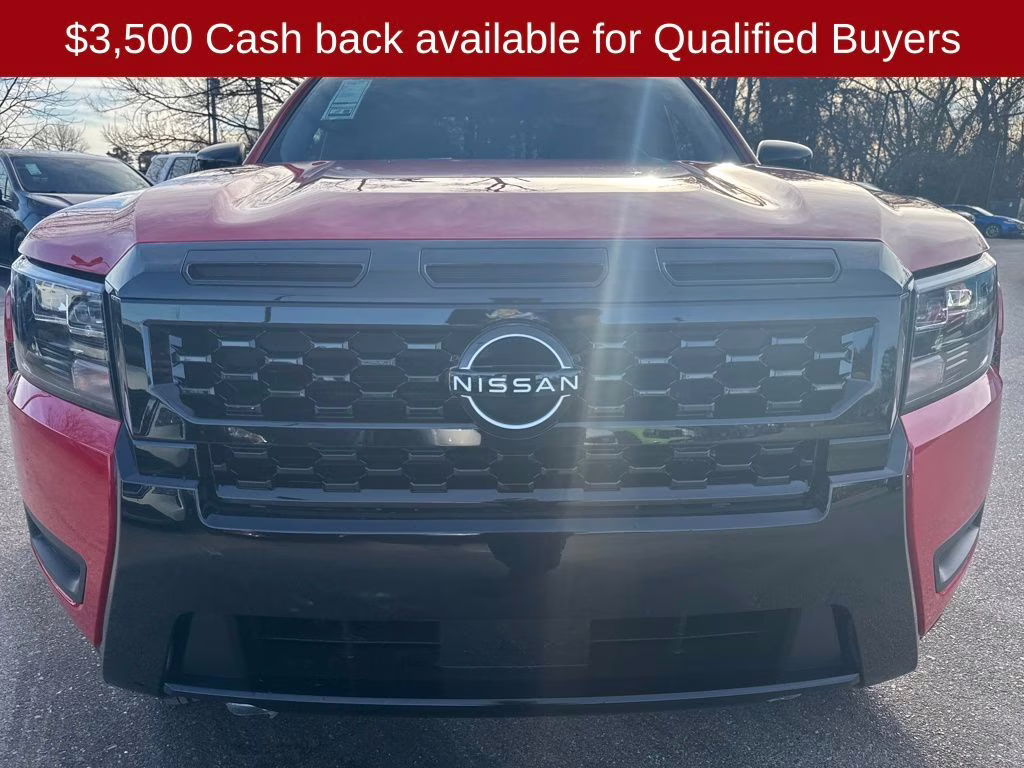 2026 Red Alert Nissan Frontier SV 4X4 Truck
