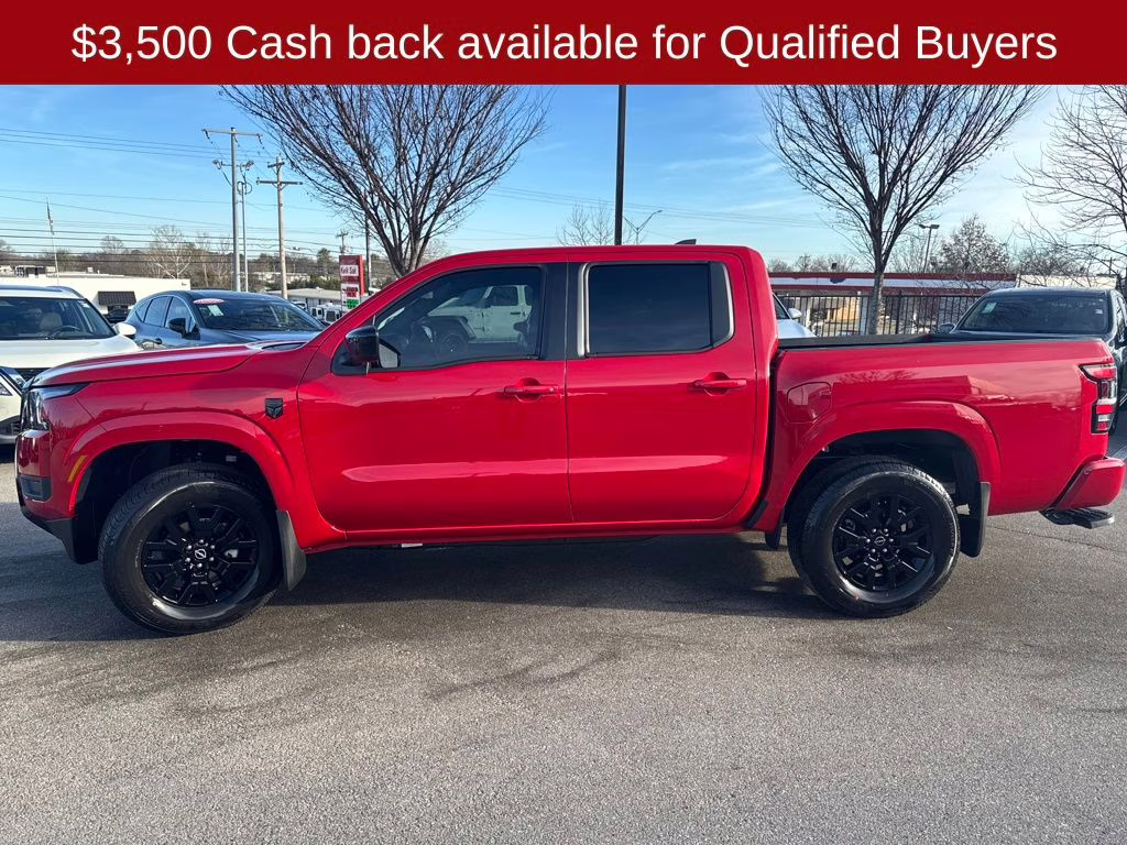 2026 Red Alert Nissan Frontier SV 4X4 Truck