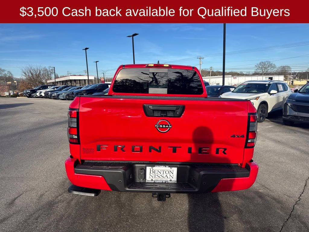 2026 Red Alert Nissan Frontier SV 4X4 Truck