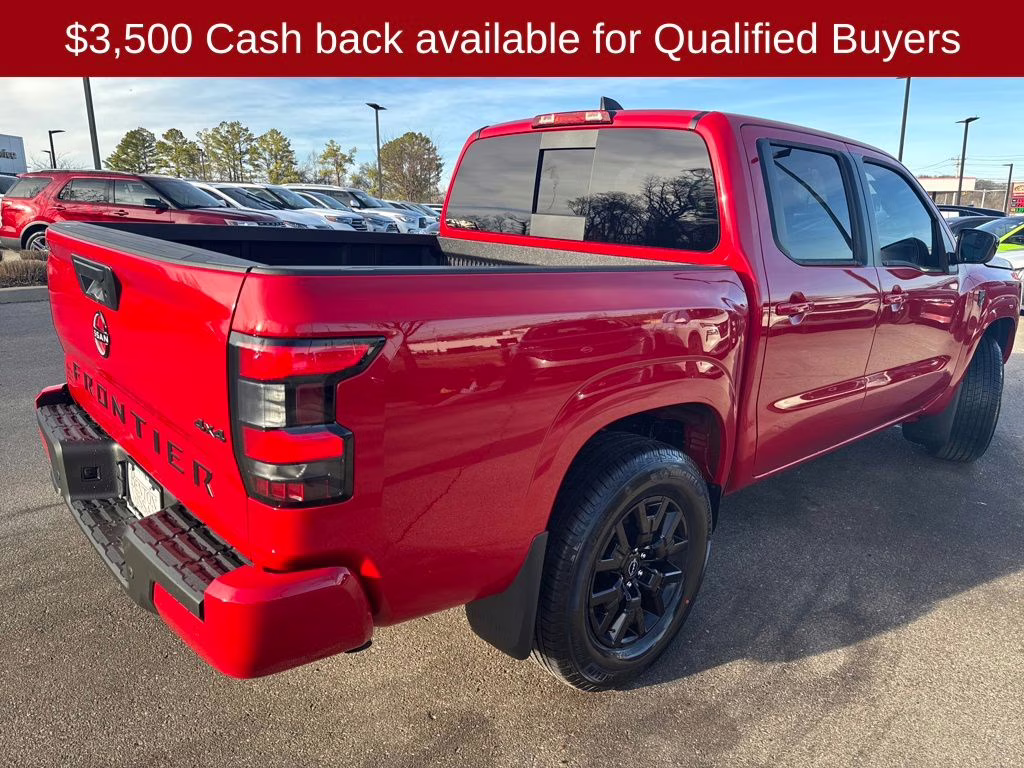 2026 Red Alert Nissan Frontier SV 4X4 Truck