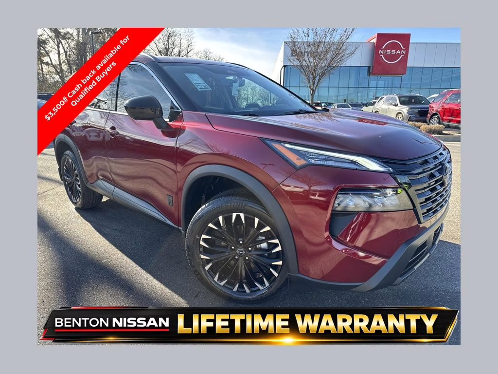 2026 Scarlet Ember Tintcoat Nissan Rogue Dark Armor FWD SUV