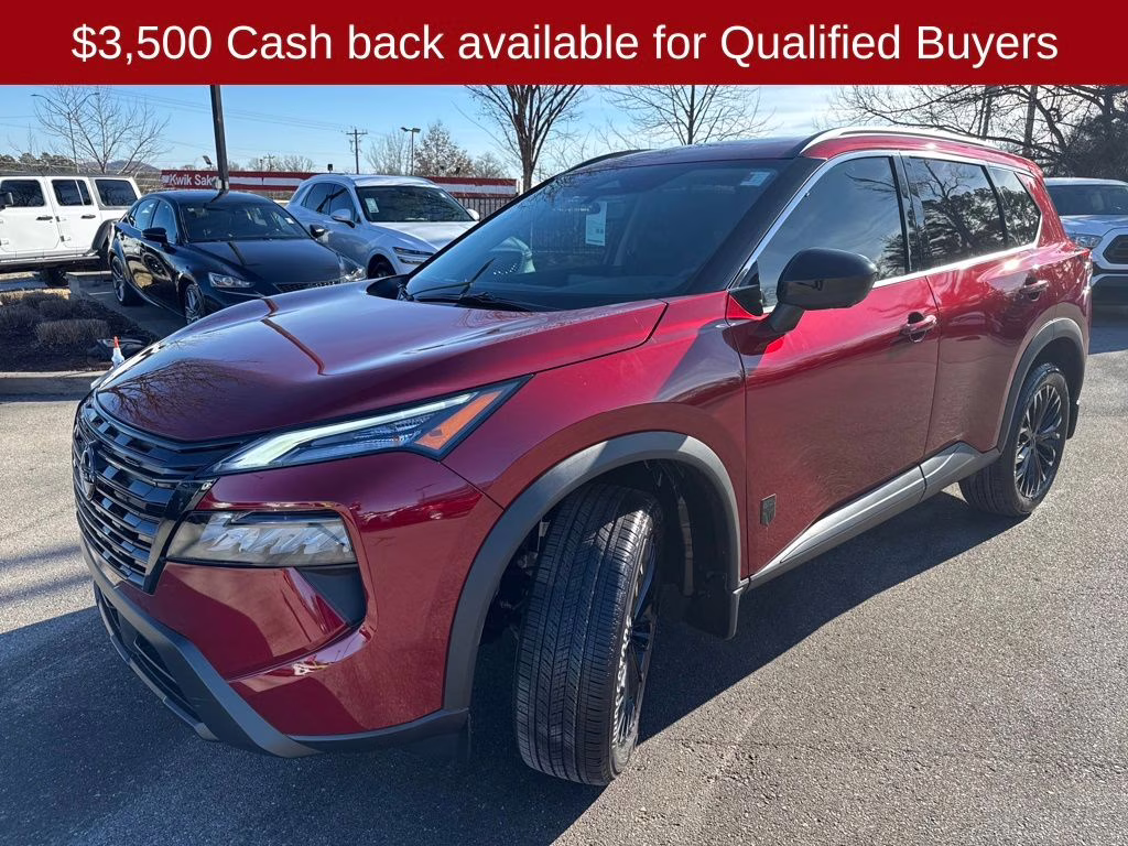 2026 Scarlet Ember Tintcoat Nissan Rogue Dark Armor FWD SUV