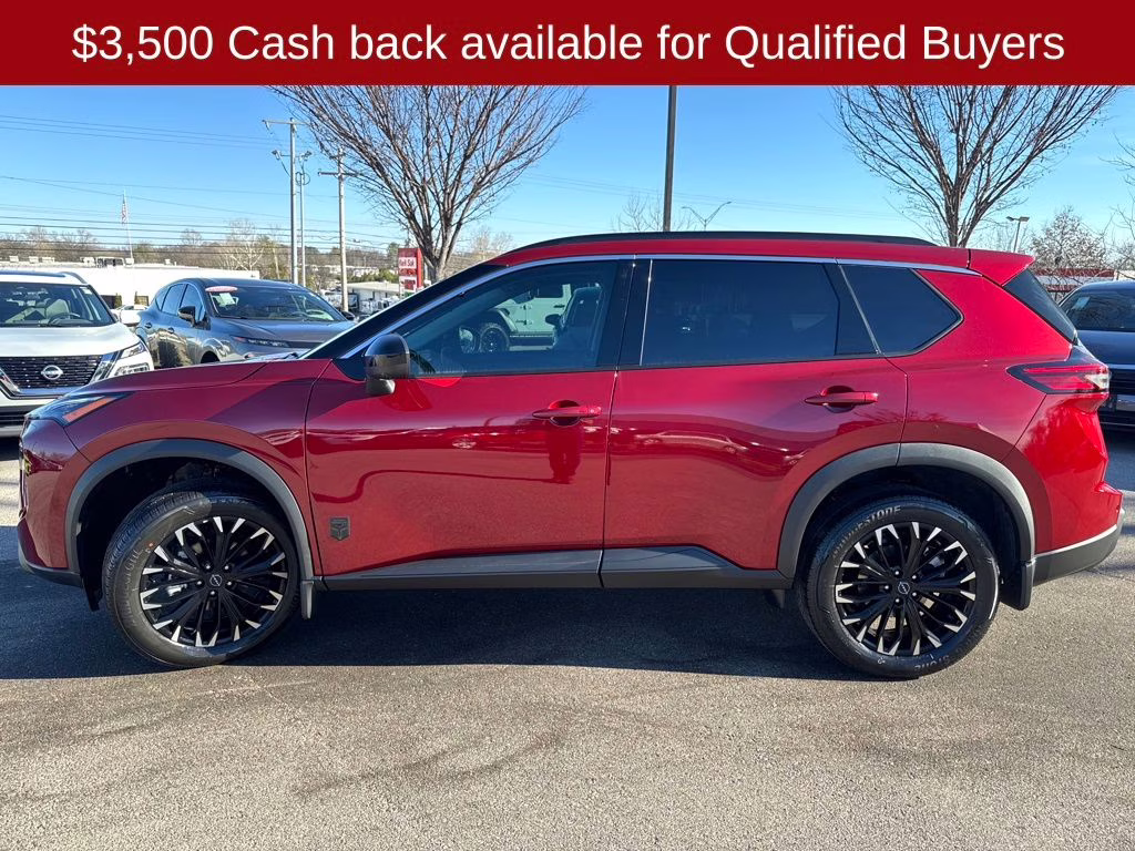 2026 Scarlet Ember Tintcoat Nissan Rogue Dark Armor FWD SUV