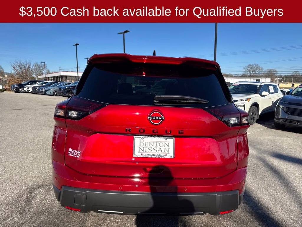 2026 Scarlet Ember Tintcoat Nissan Rogue Dark Armor FWD SUV