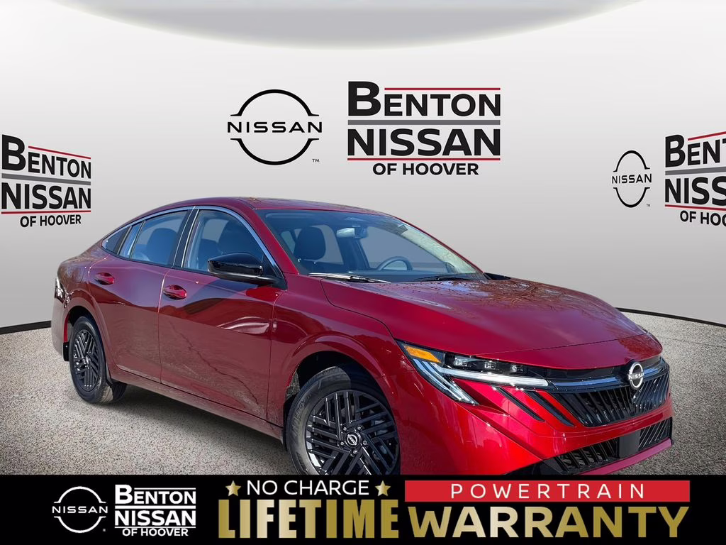 2026 Scarlet Ember Tintcoat Nissan Sentra SV FWD Sedan