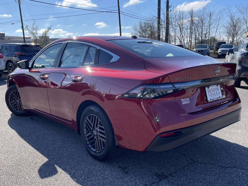 2026 Scarlet Ember Tintcoat Nissan Sentra SV FWD Sedan