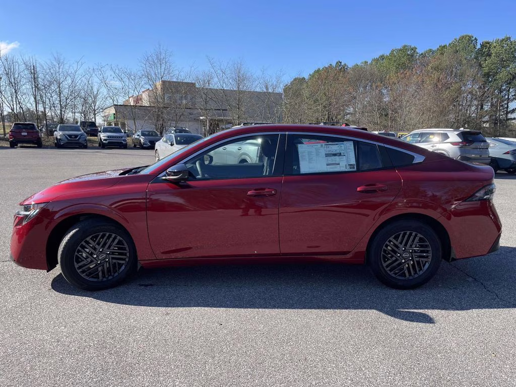 2026 Scarlet Ember Tintcoat Nissan Sentra SV FWD Sedan